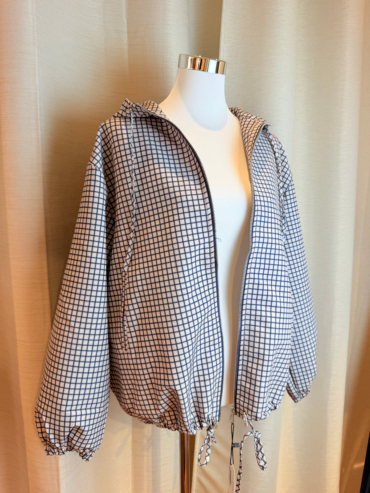 Veste à carreaux