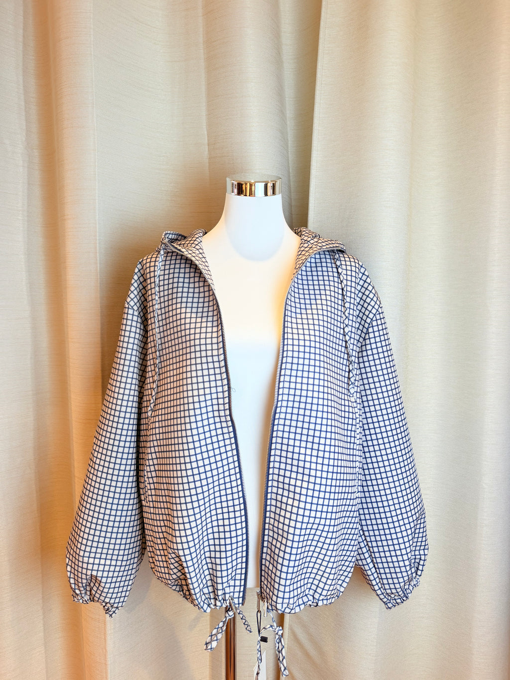 Veste à carreaux