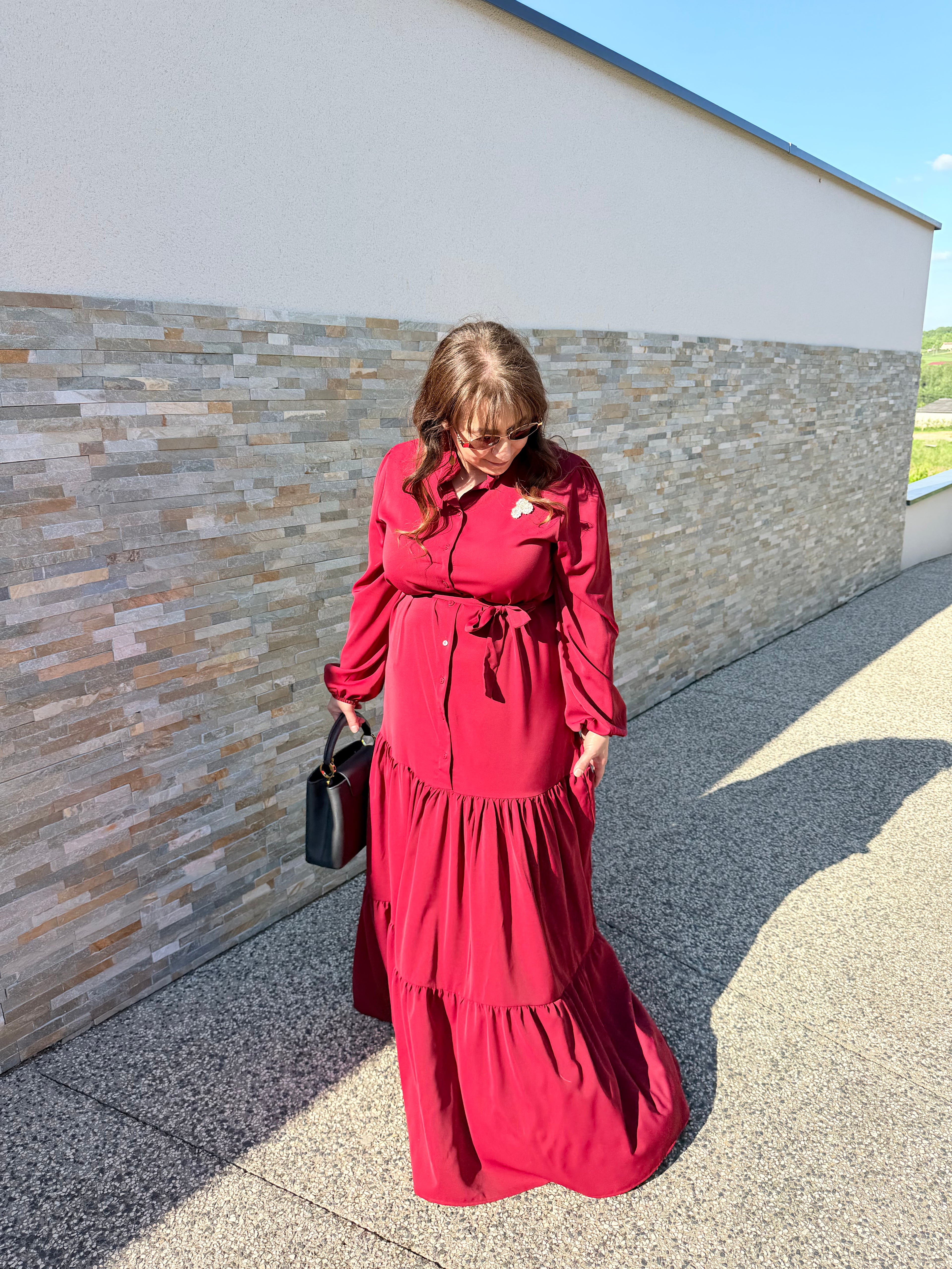 Robe en Broche