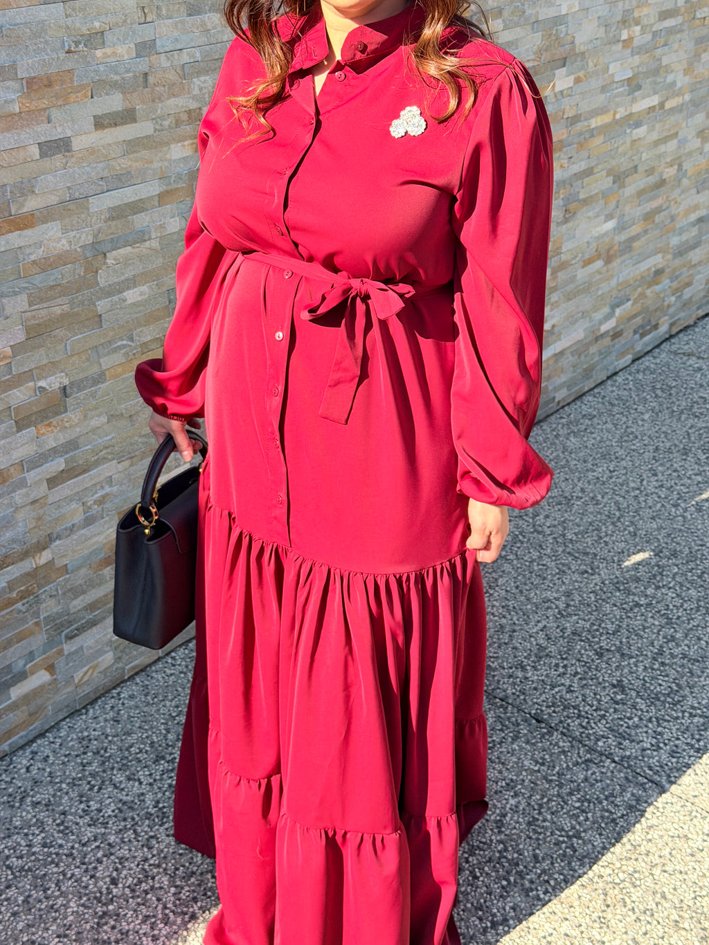 Robe en Broche