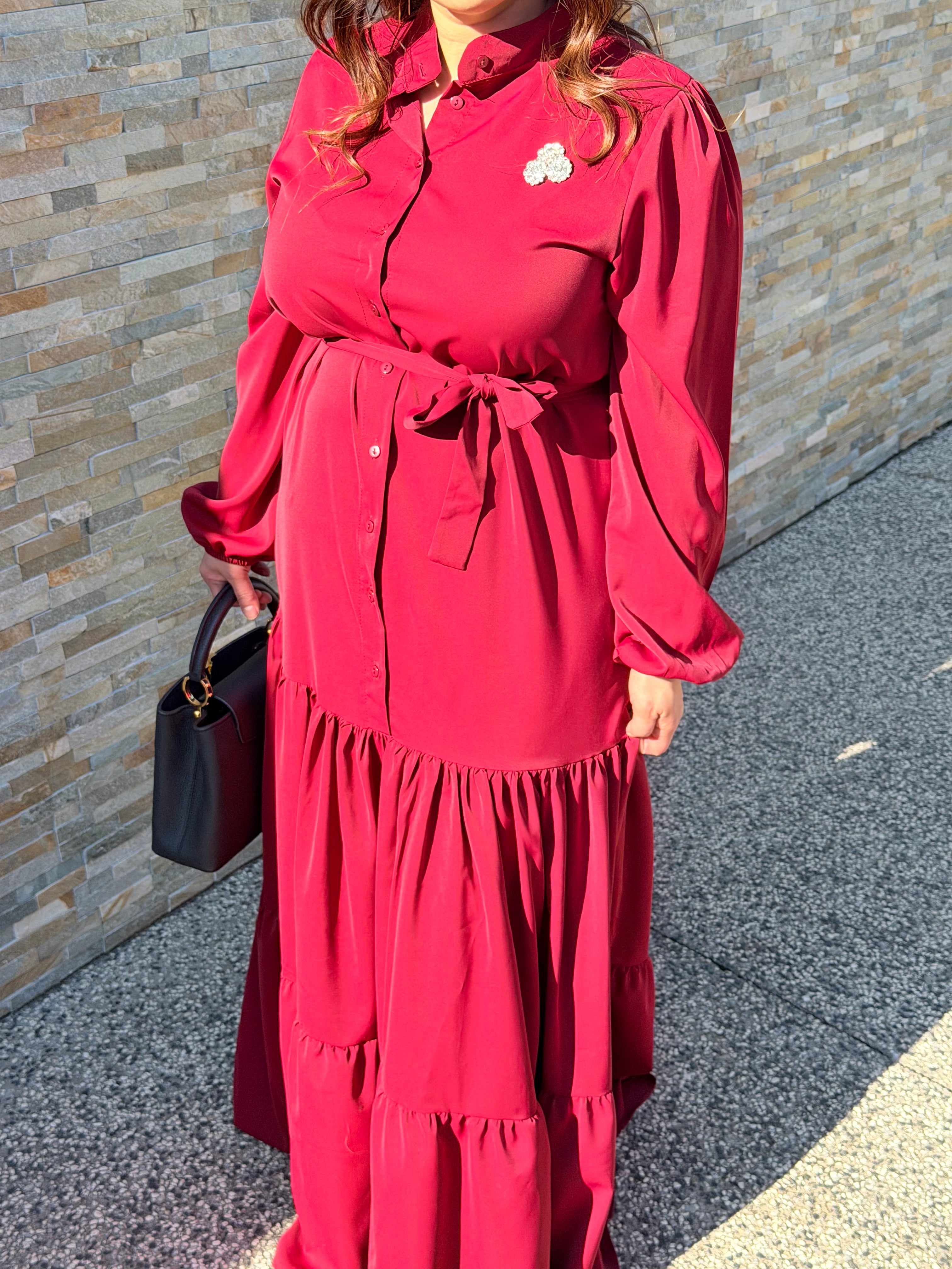Robe en Broche