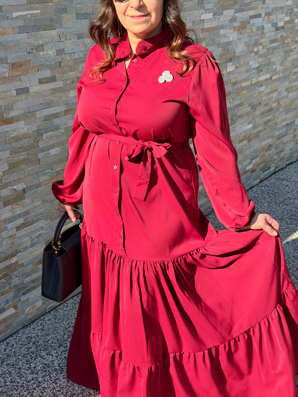 Robe en Broche