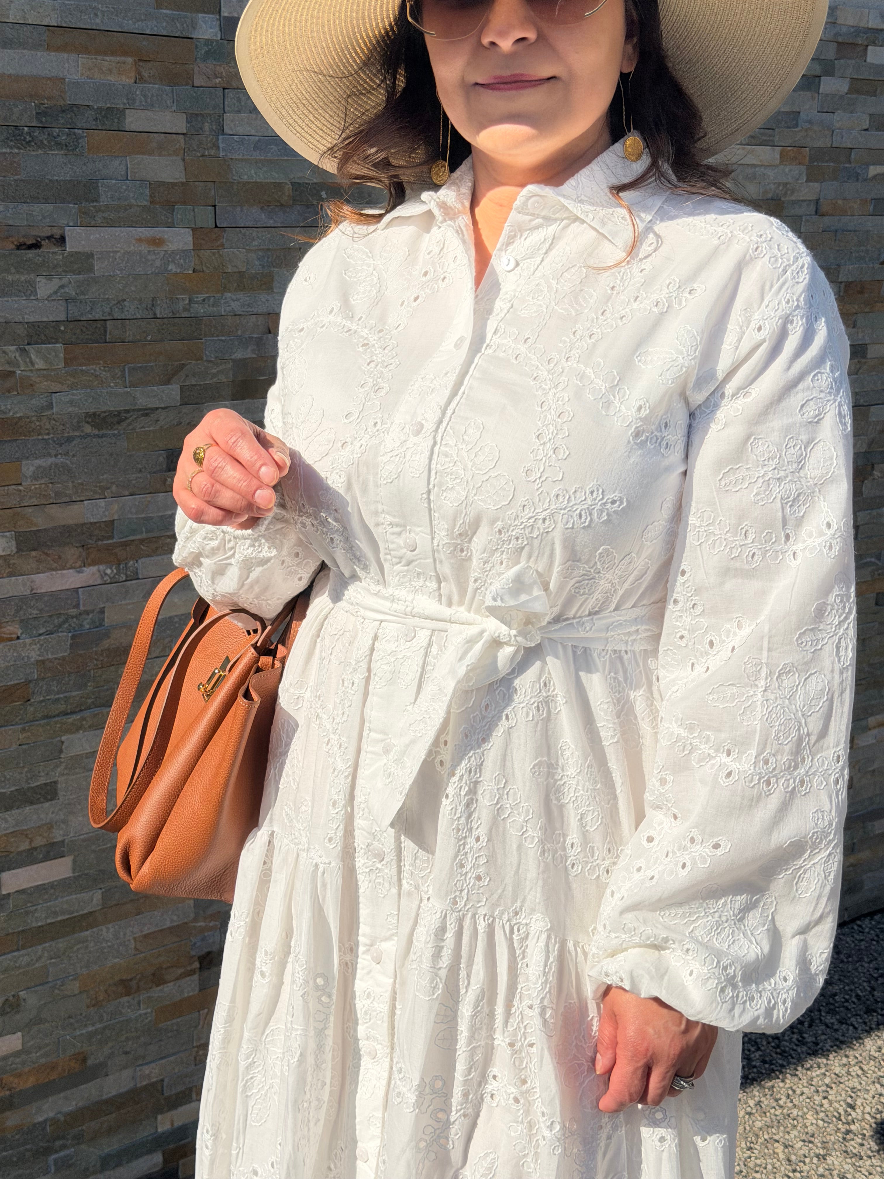 Robe Broderie