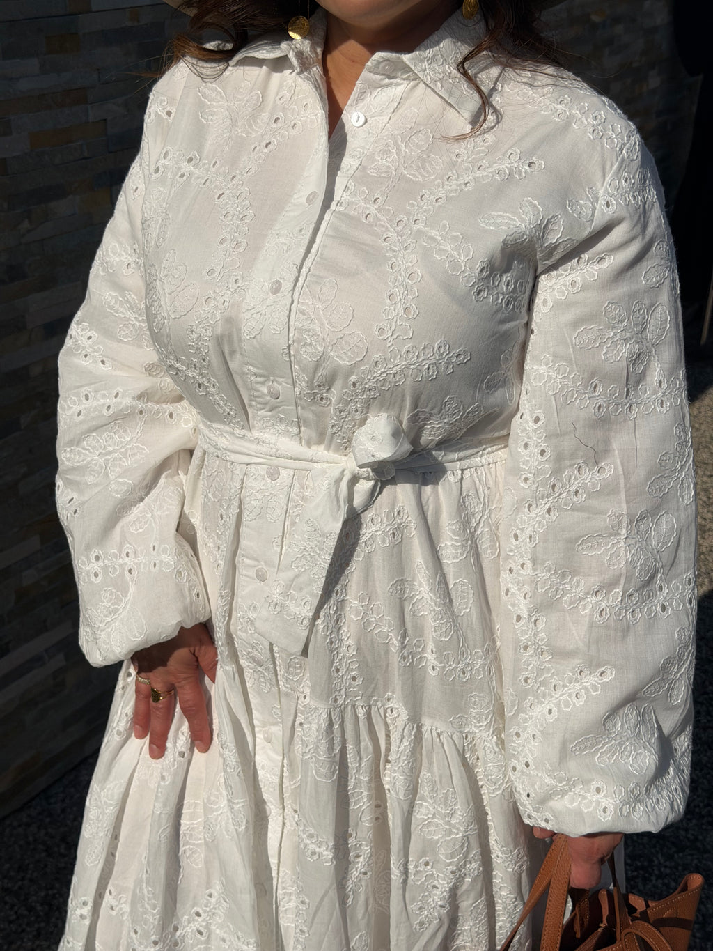 Robe Broderie