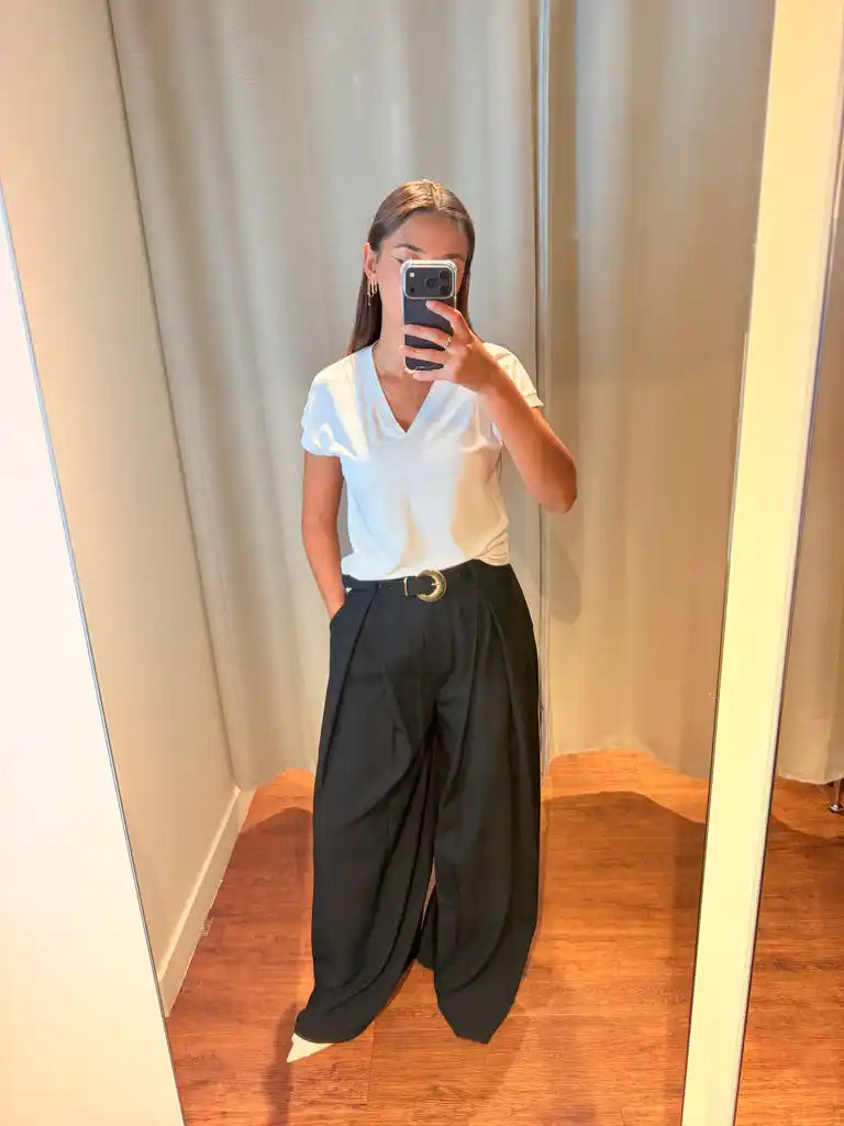 Pantalon large