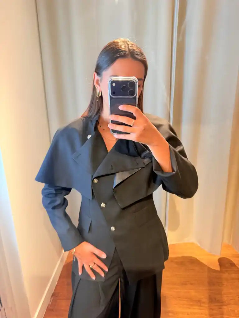 Veste avec cape