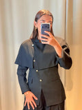 Veste avec cape