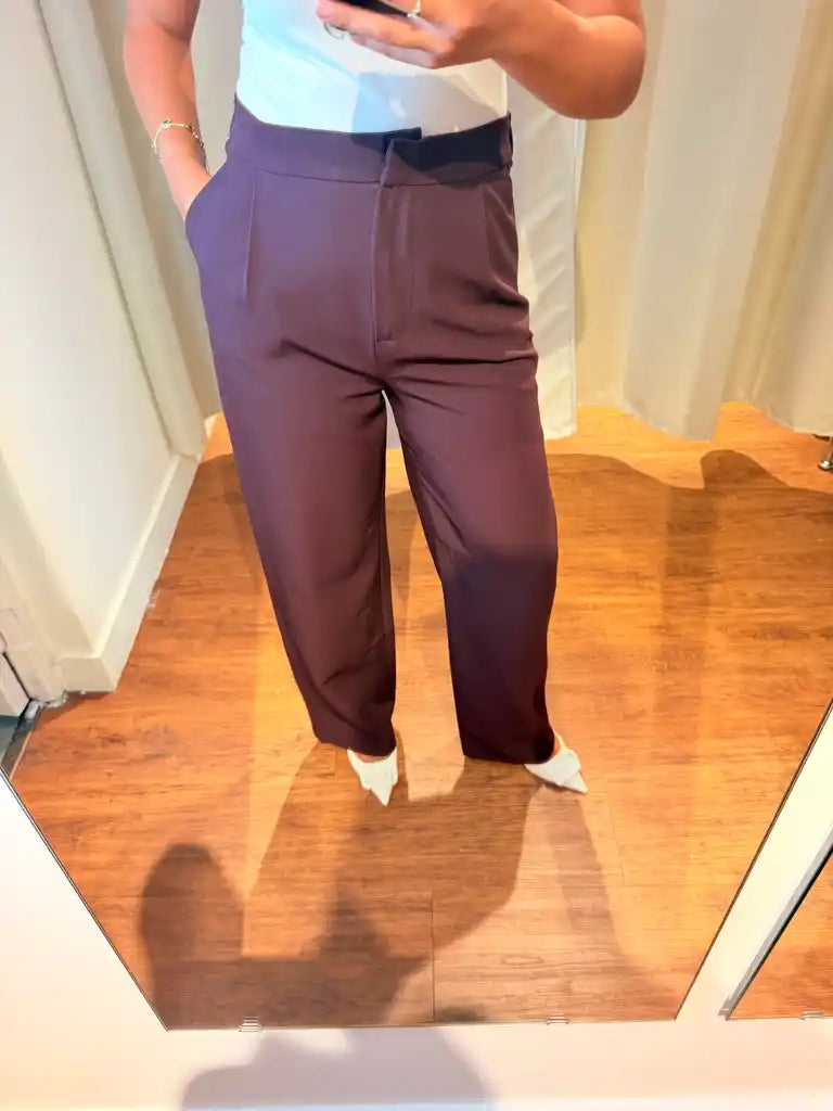 Pantalon Taille Haute