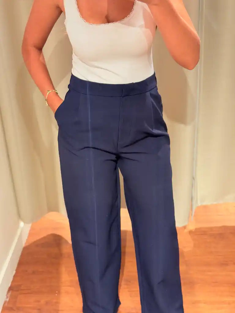 Pantalon Taille Haute