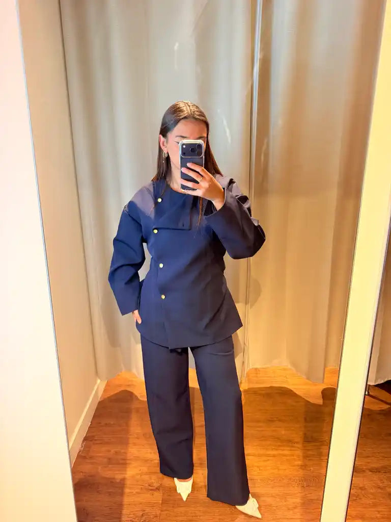 Veste Oversize à ceinture