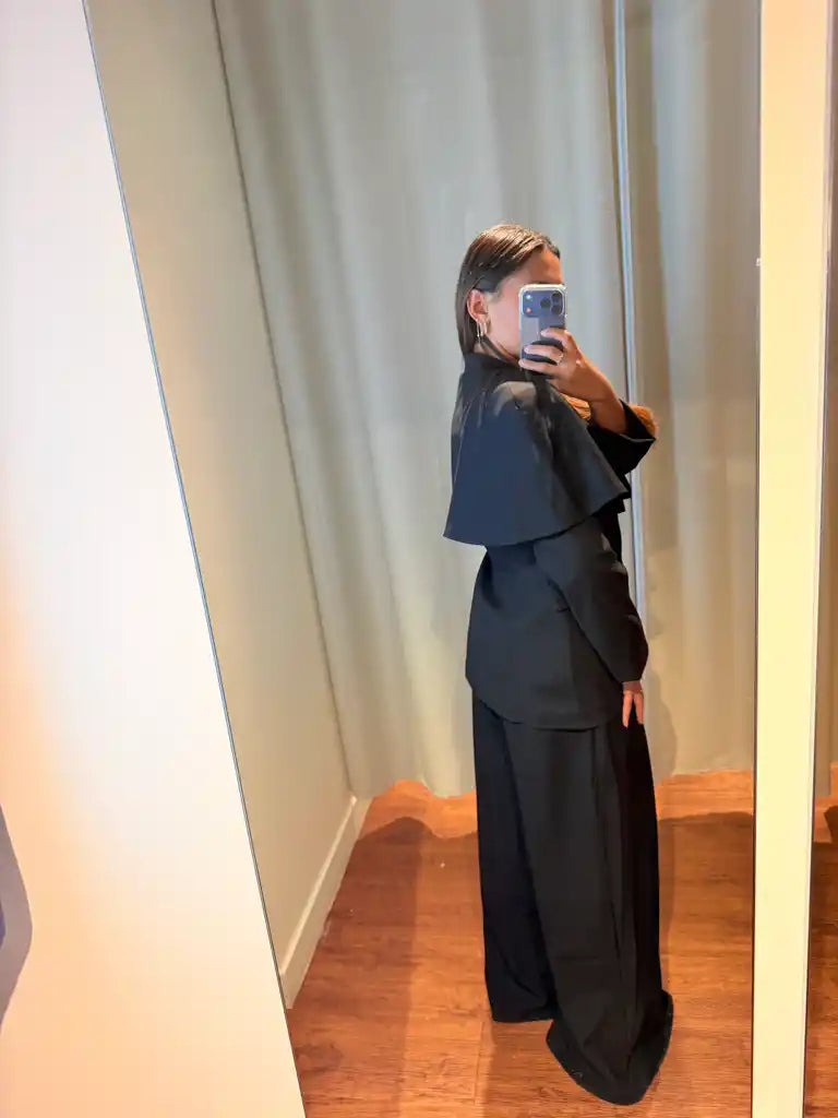 Veste avec cape